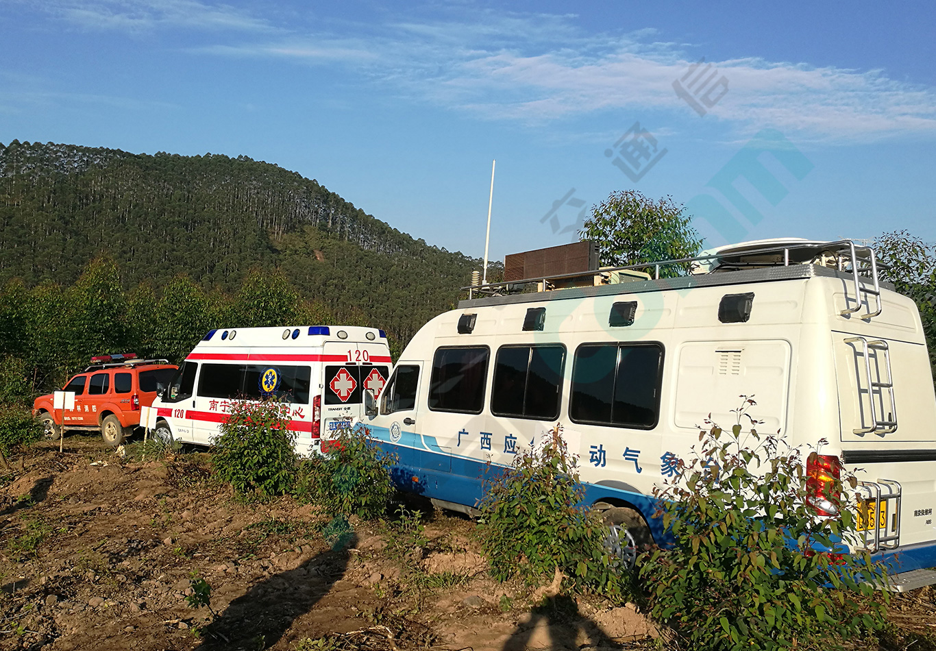 終端背負式(車載)高清視頻通信站